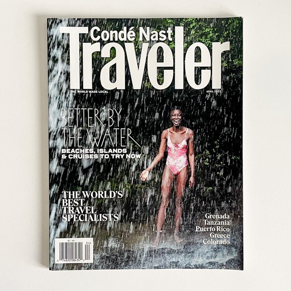 Conde Nast Traveler Magazine April 2022 Beaches Islands Cruises Paris Colorado - Picture 1 of 6